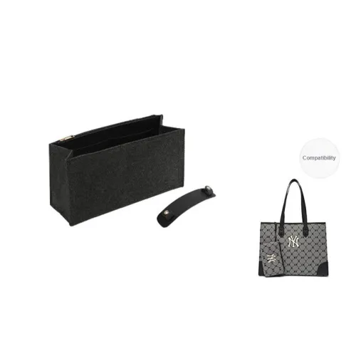Luxury Care Artisan Workshop Felt Tote Bag Shopping Bag Strap Women's Black