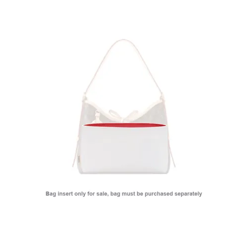 BagINBAG Louis Vuitton DuPont Paper Women's White Burgundy