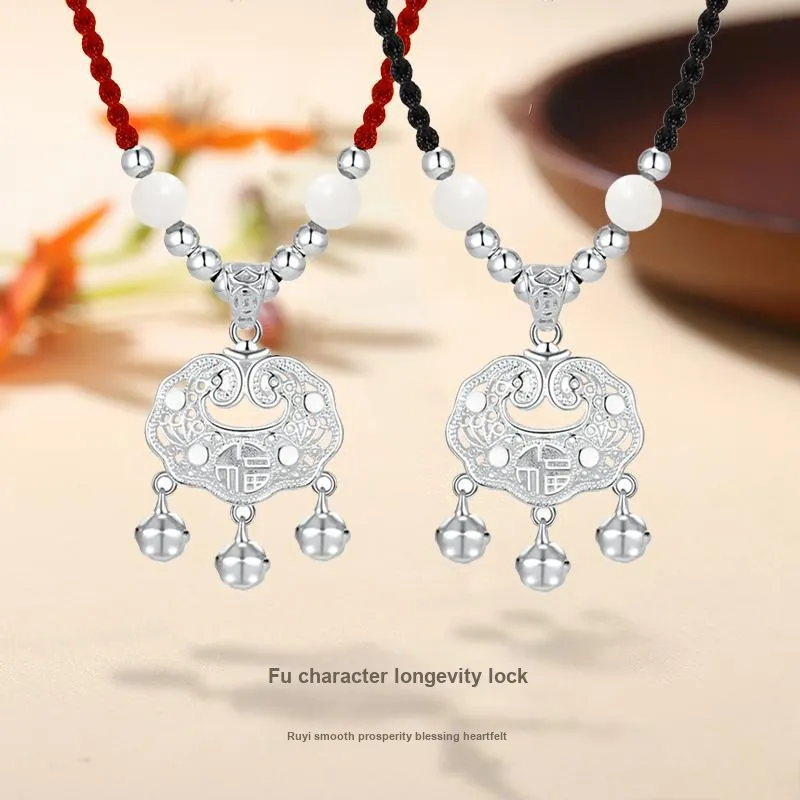 MISS TOOYA S999 Fine Silver Necklaces Unisex-7