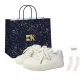 Ecru (Shopping Bag-Includes Socks)