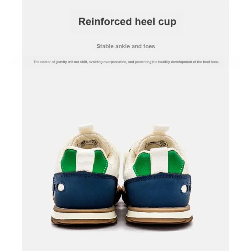 KAPPA KIDS Kappa Abrasion Resistant Breathable Low Top Casual Shoes Green Blue Kids'-1