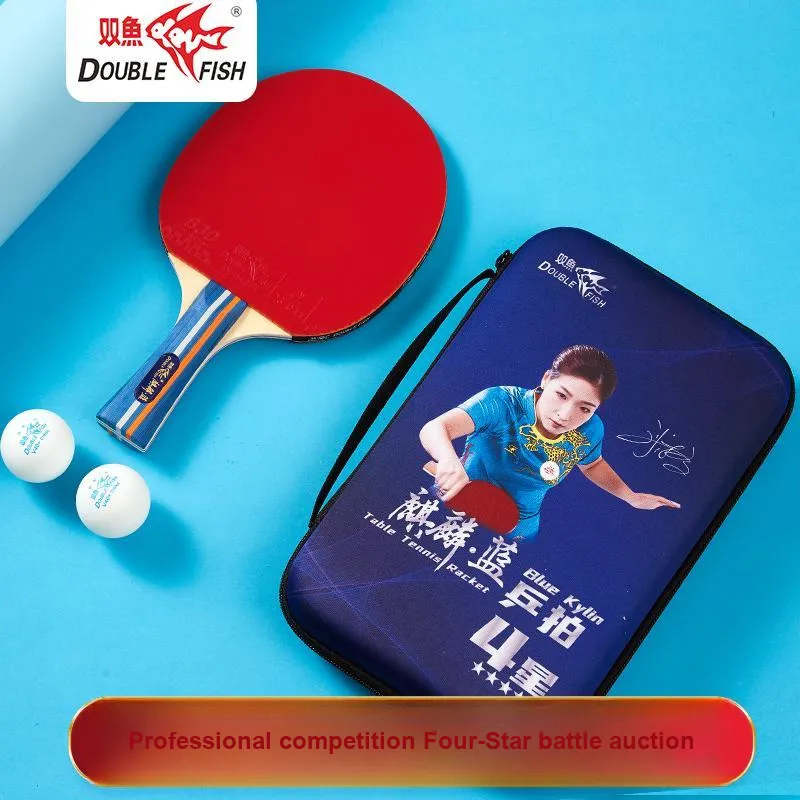 DOUBLEFISH Ping Pong Paddles Unisex All Wood-2