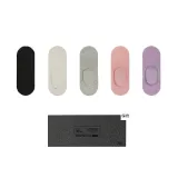 5-Pack No-Show Socks for Women (Black *1+White *1+Gray *1+Pink *1+Purple *1)