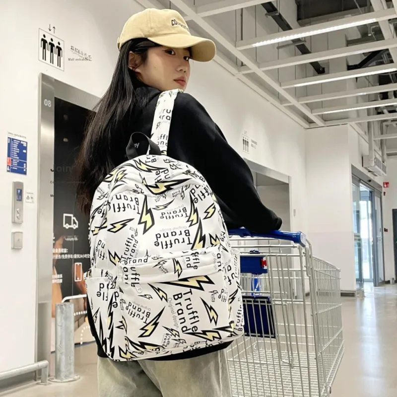 HCXK Nylon Backpack Regular Unisex Multicolor-11