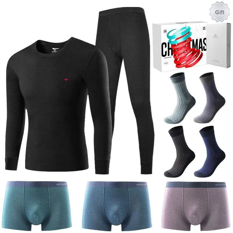 SEPTWOLVES Fall And Winter Thermal Set Men's-52