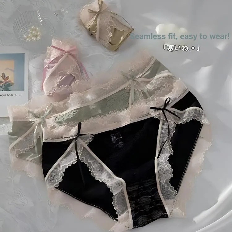 MIIOW Underpants Women's 4 Pack Mixed Color-3