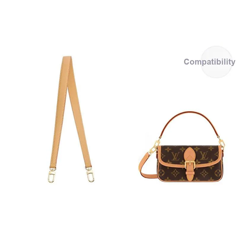 Cow Leather Bag Strap Women's Beeswax-2