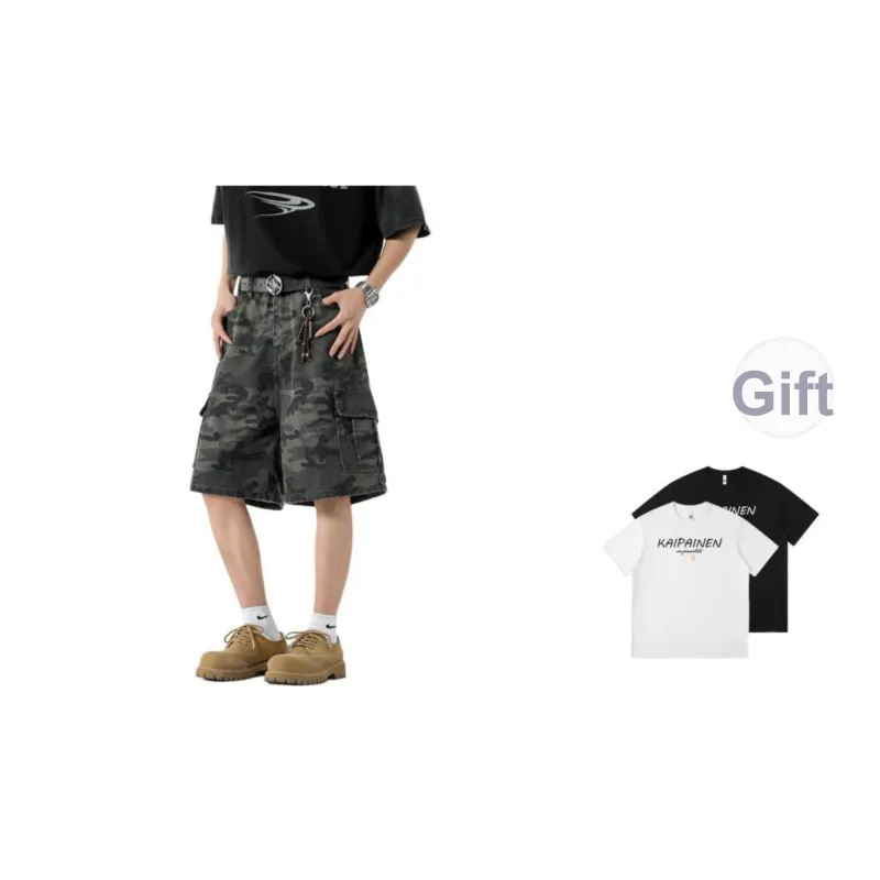 KAIPAINEN Denim Shorts Unisex-3