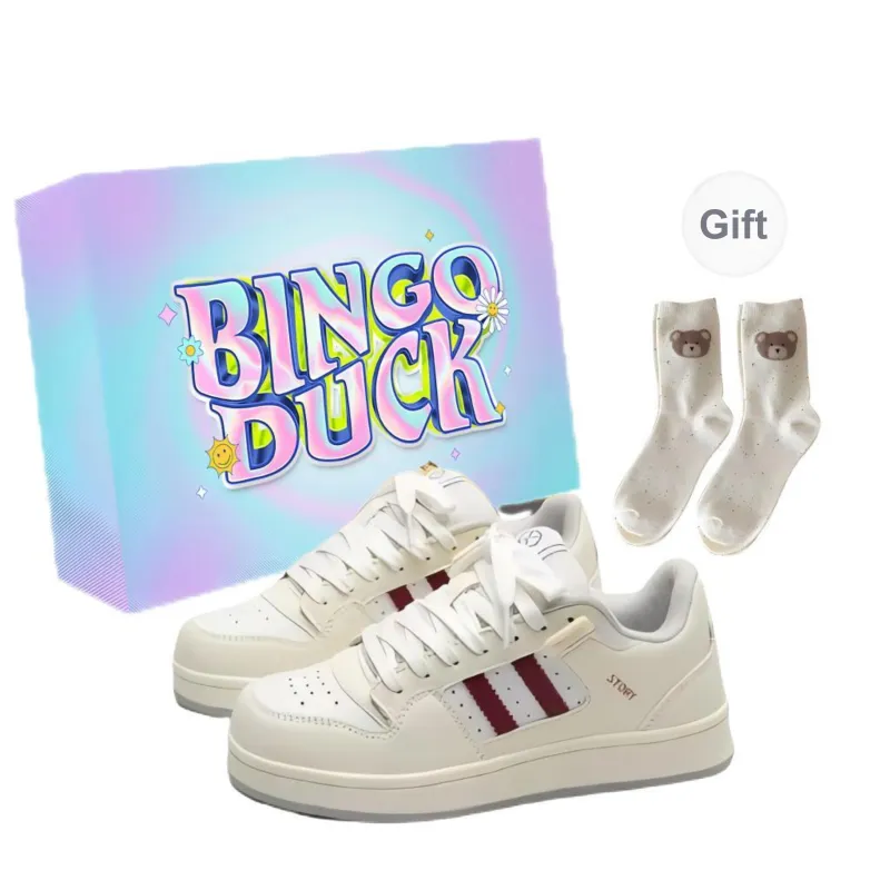 BINGO DUCK Skateboard Shoes Women's-9