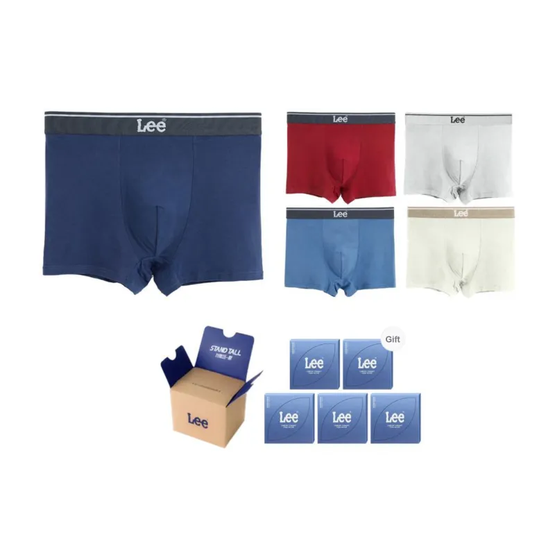 Lee Brilliant Underwear Gift Boxes Men's 5 Pack-8