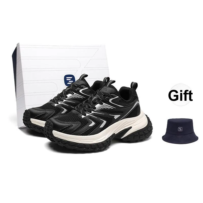 ZHR Glacier Future Collection Cushioning, Abrasion Resistant, Breathable, Lightweight Low Top Chunky Sneakers Unisex-17