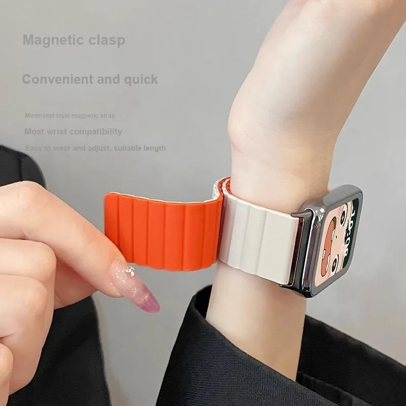 MUZHITIANKONG Xiaomi Compatibility Watch Band Silicone Material-2