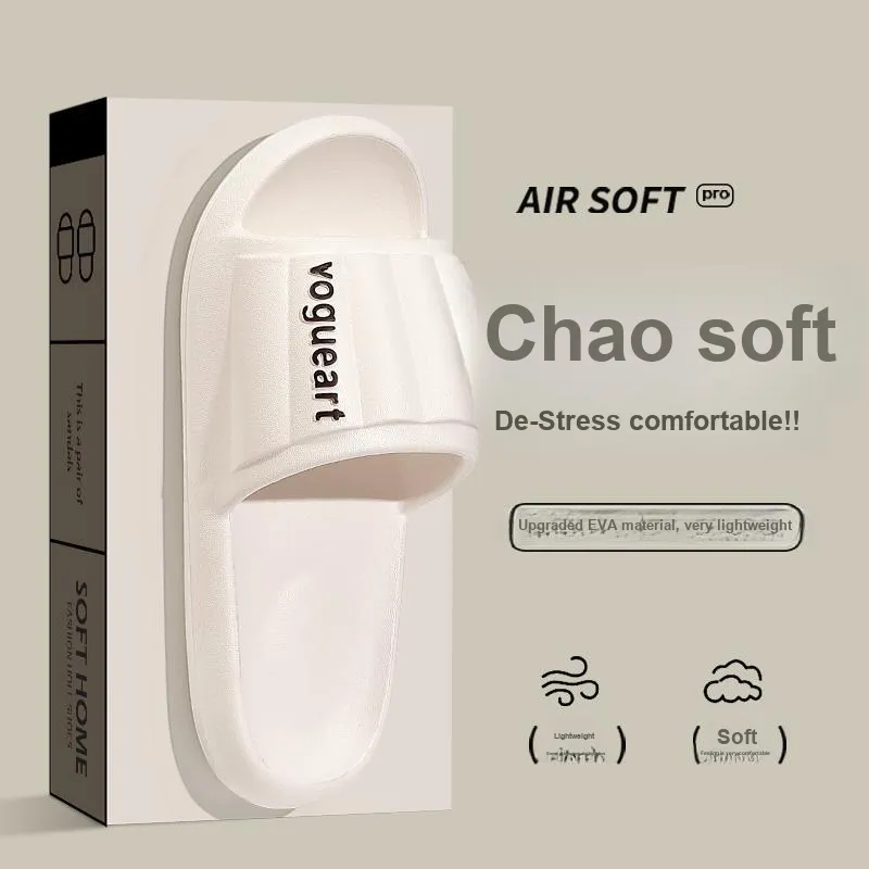 Foot Recreation Home Practical Summer Slip Resistant Quiet Bathroom Bathing Soft Sole Slippers-1