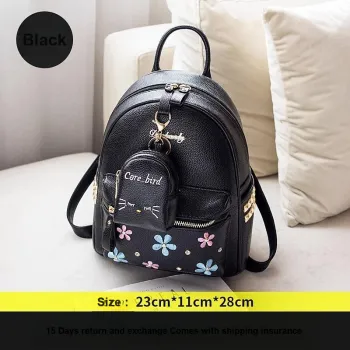 CORE BIRD PU Backpack Regular Women's White/Black/Pink