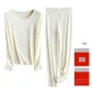Crew Neck-Glutinous Rice White