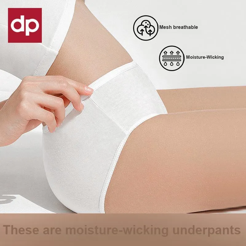 DIPUAI Disposable Underwear Women's Gift Box Set Of 4 White-1