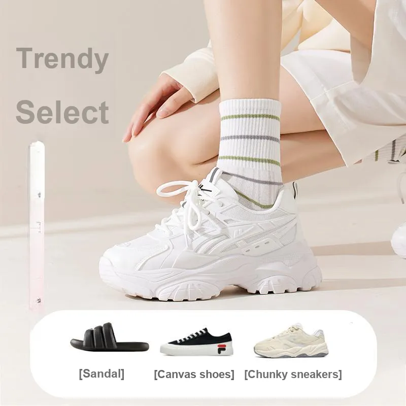 MIIOW Mid Calf Socks Women's 5 Pack-2