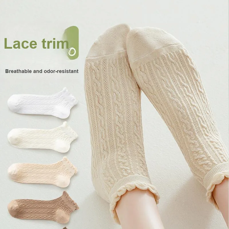 Lan Miao Ankle Socks Women's 5 Pack-10