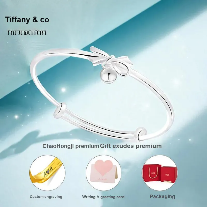 CHAOHONGJI Sterling Silver Bangles Women's-2