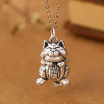 Nine Music Foot Silver 990 Necklaces Women's