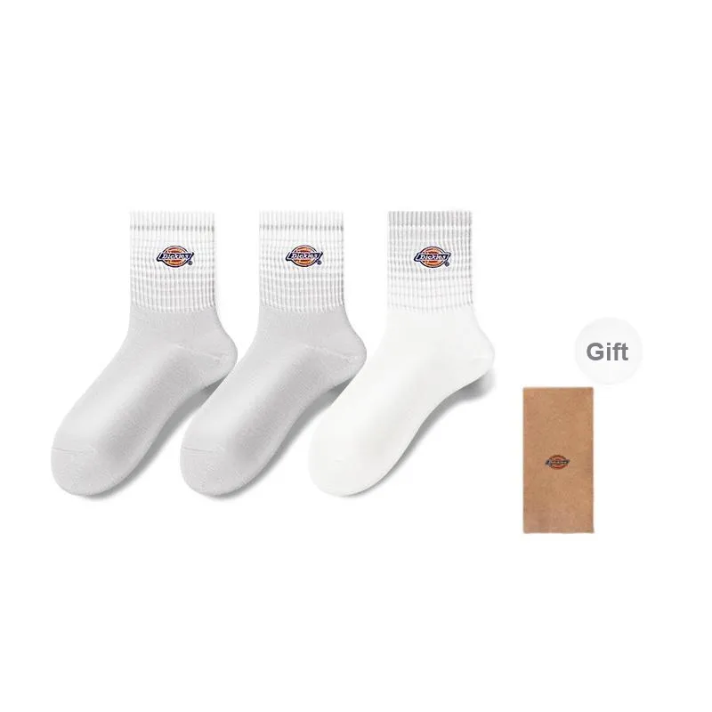 Dickies Everyday Comfortable Moisture-Wicking Breathable Fall And Winter Crew Socks Unisex-30
