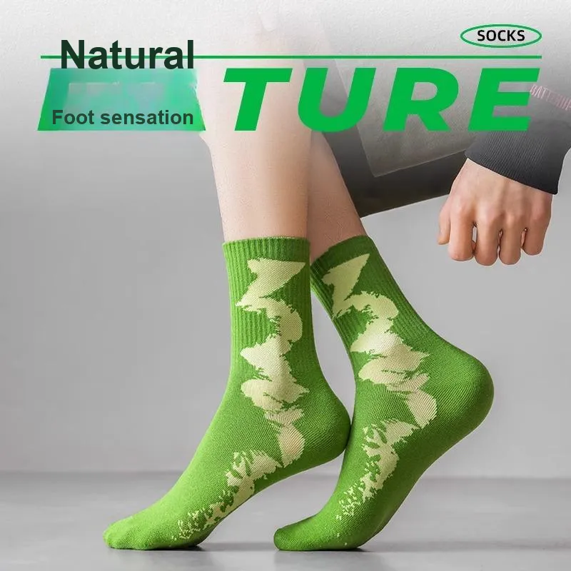 Taste The Color Knee High Socks Unisex 4 Pack-1