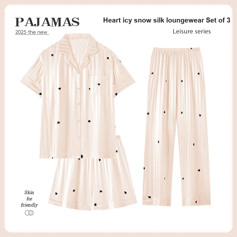 Nodos Shield Pajama Set Women's Apricot-1
