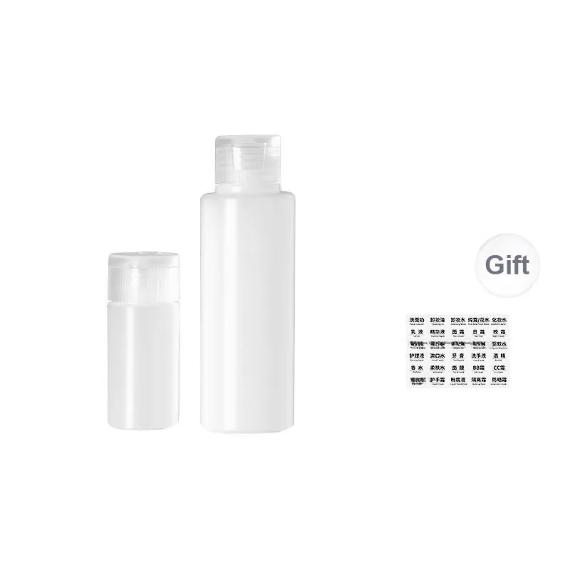 NILIYA Hose Travel Bottles With Dividers Toiletry Portable Empty Bottle-3