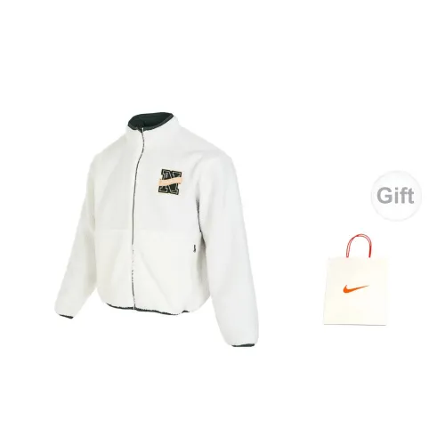 Nike Jackets Men White/Green+Gift Bag