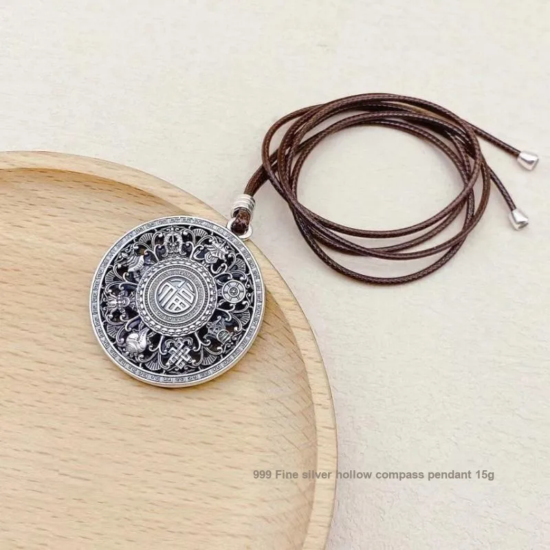 NSAOT 999 Fine Silver Pendants Unisex-2