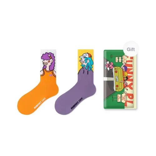 PL Носки Crew Унисекс Сумка для покупок 2 упаковки