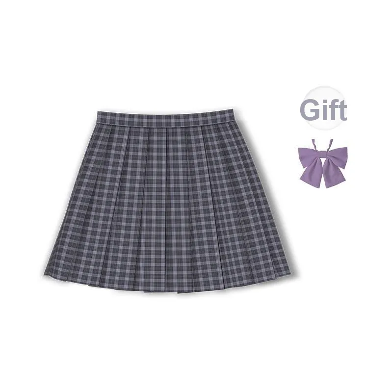 YuChaJia Повседневные короткие юбки женские фиолетовые