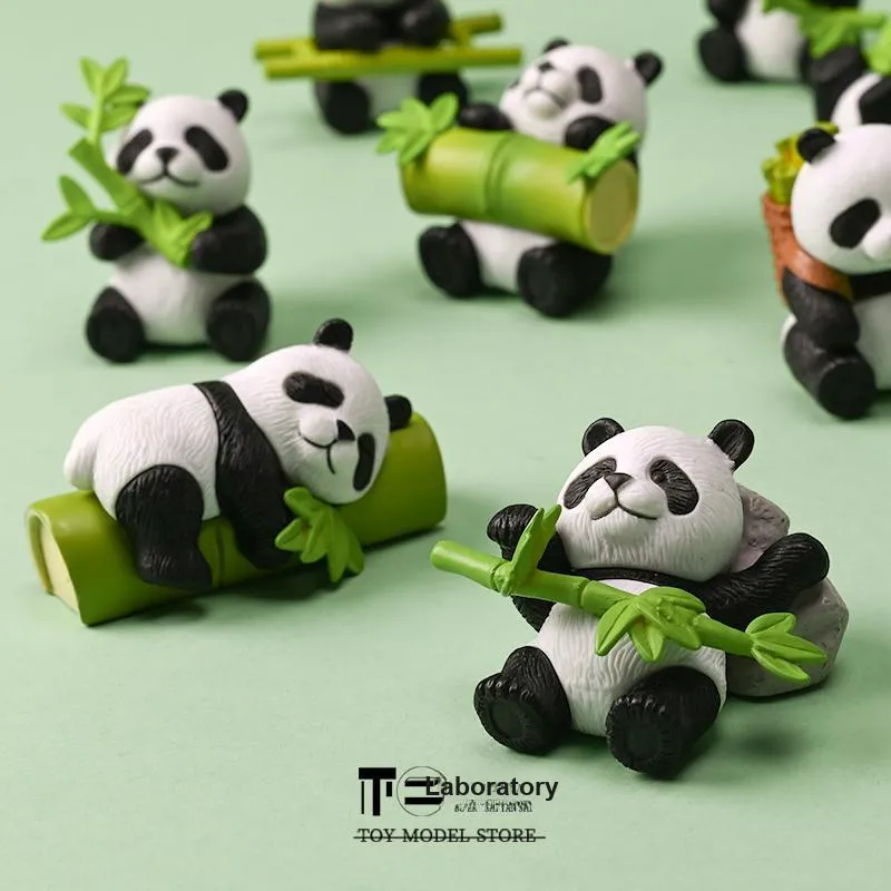 Watermelon Vine Mini Simulation Cute Bamboo Panda Animal Bonus Gifts-2