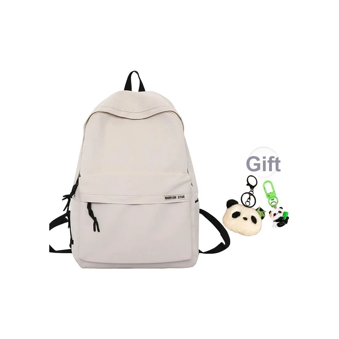 Warrior Нейлоновая Сумка Женская Черная Белая