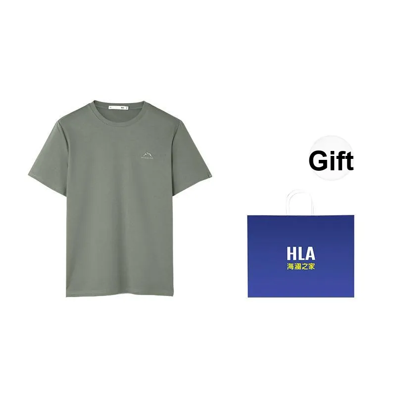 HLA The Mountain Is Not In The High Series T Shirt Men's-55