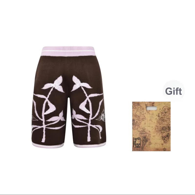 BIRTH OF ROYAL CHILD FW24 Casual Pants Unisex Brown-2