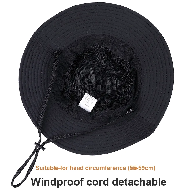 DENSSYNE Polyester Bucket Hats Unisex-3